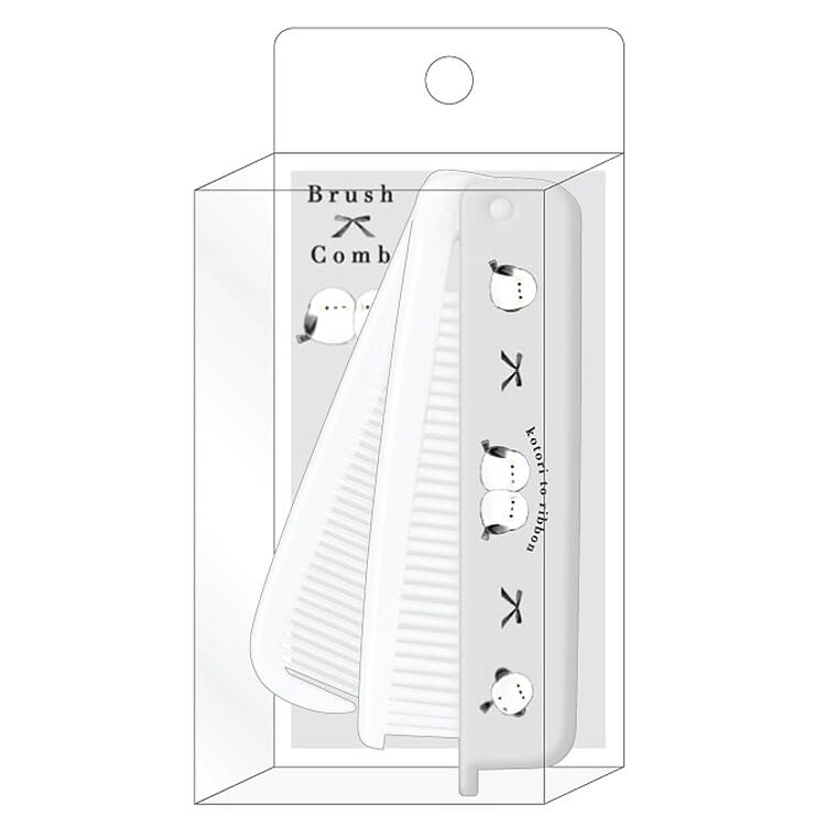い*り様 新品❤️シュガーバニーズ 折りたたみ コーム＆ブラシ　希少　廃盤　マス Amazon.co.jp: カミオジャパン ずっとシマエナガ 折りたたみ